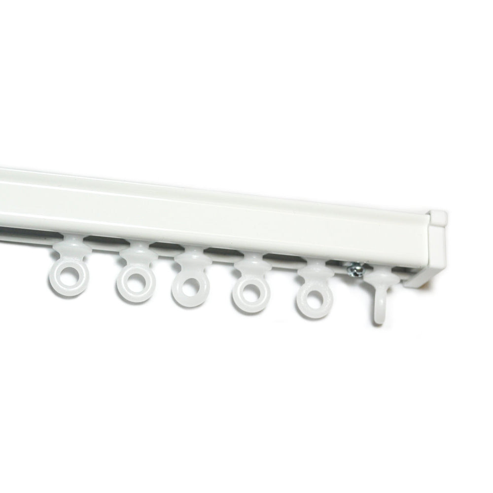 KS curtain track white