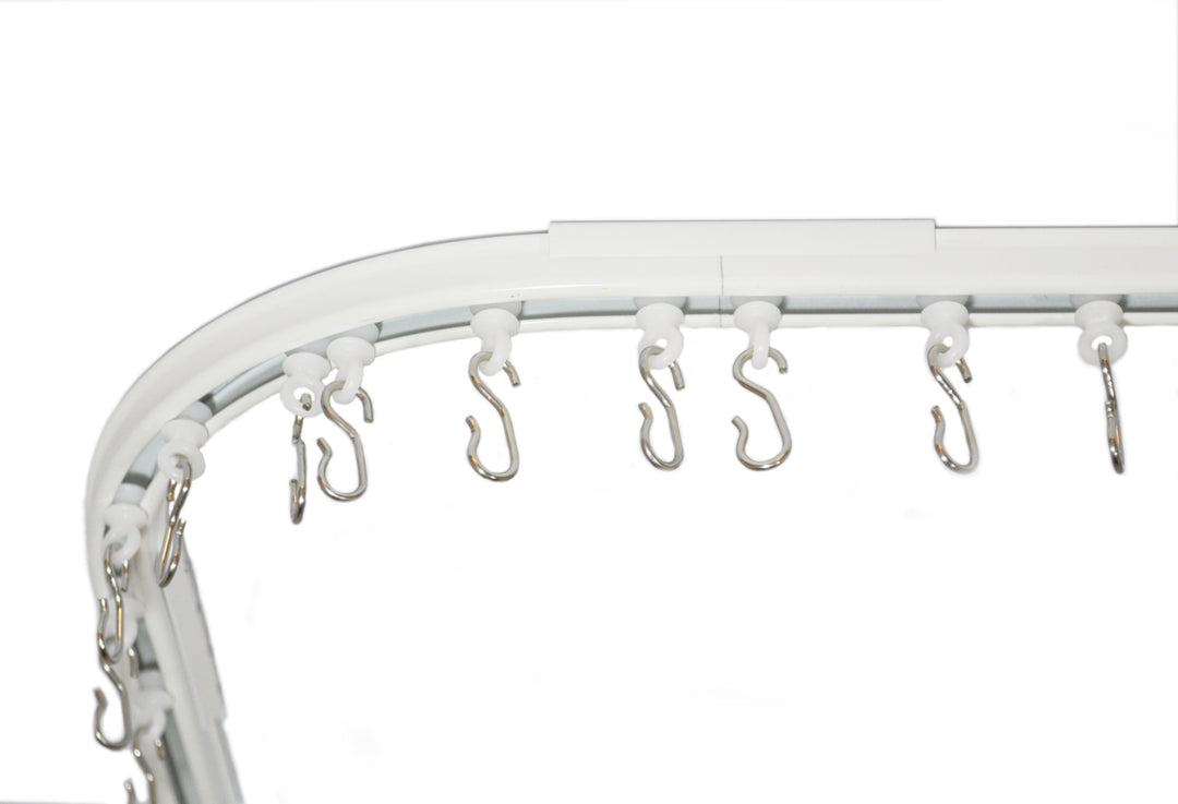 KS track 90 degree bend main white