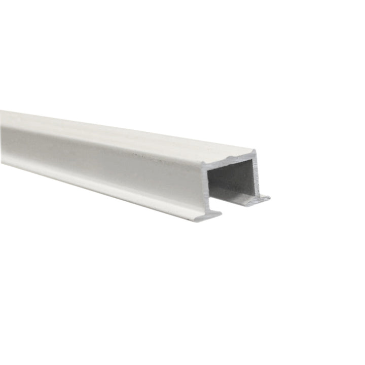 Cross section ceiling recess curtain track