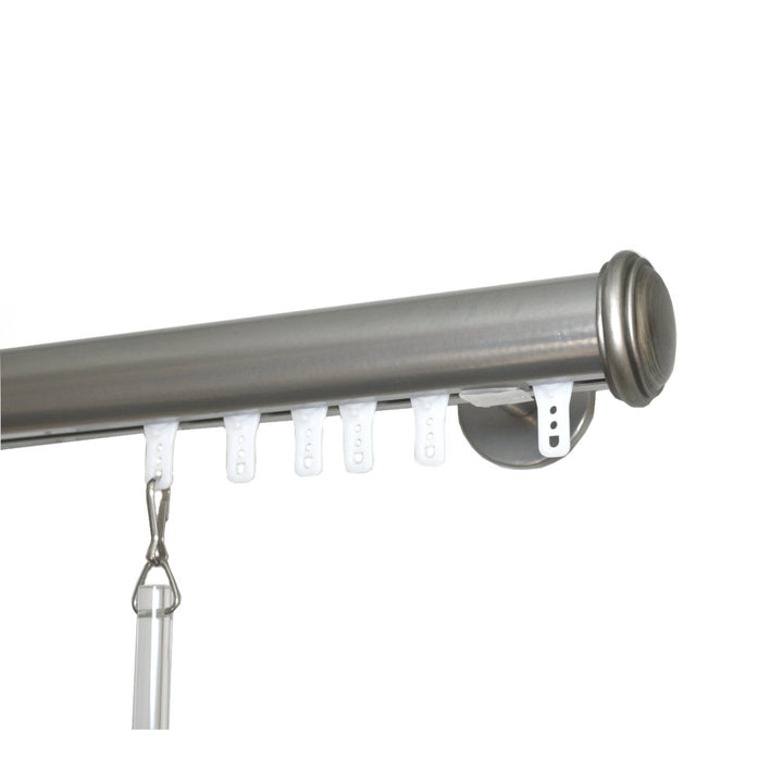 Tekno 40 traverse rod Tappo end cap silver
