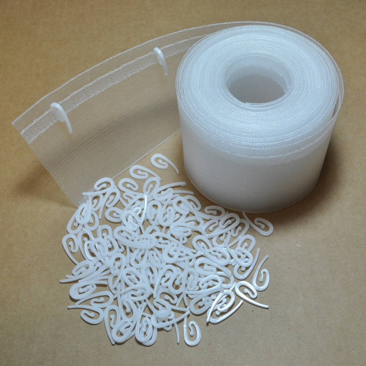 Wave fold tape with hooks