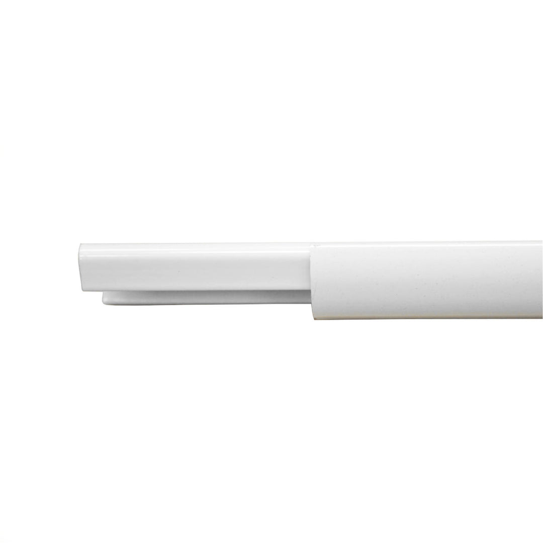 DS curtain track hidden splice white
