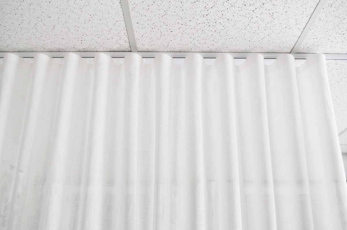 Ceiling Room Divider Curtain Track Set