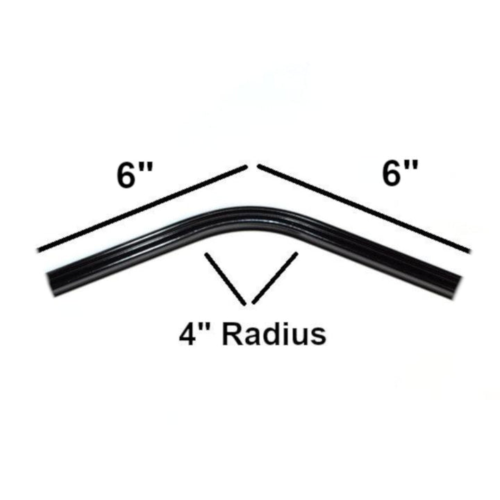 DStrack 45 degree bend black
