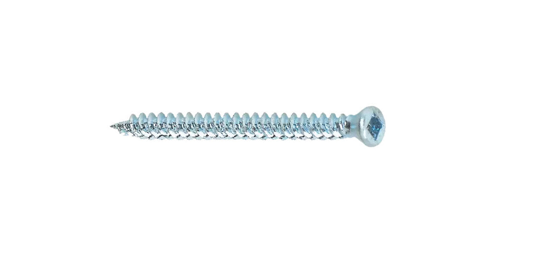 trim head screw for recess track