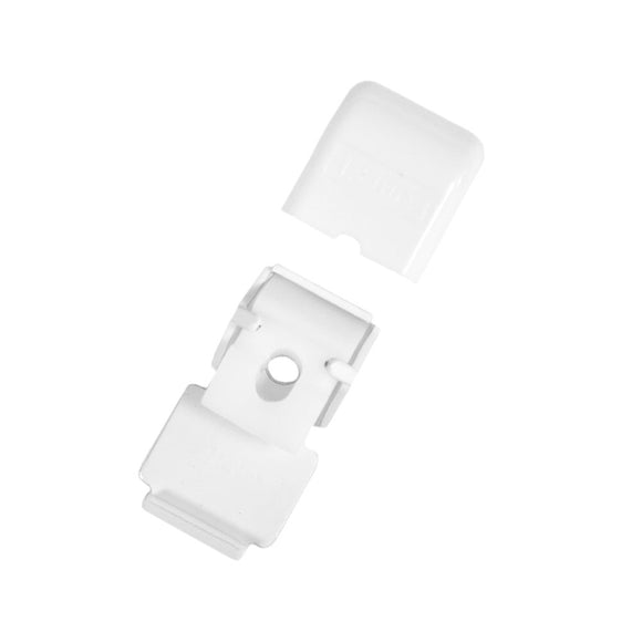 KS ceiling clip with cover white