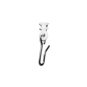 Swivel slide with attached hook – Curtain Rod Connection