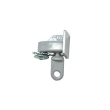 curtain track end cap gray