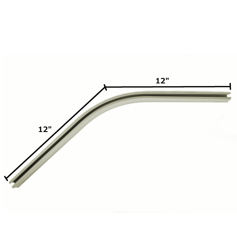 CS 45 degree angle bend gray