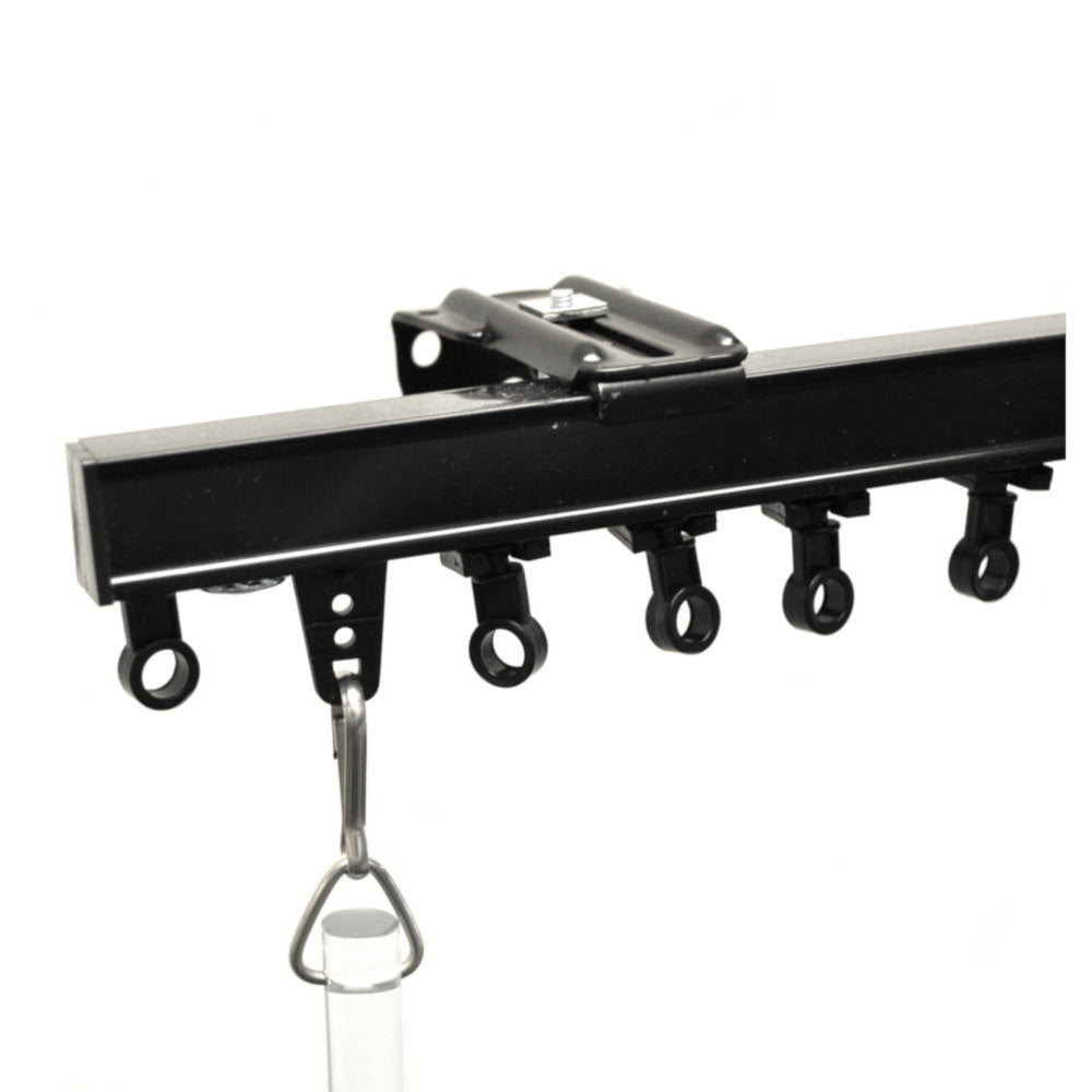 Cs Track Drapery Ripplefold Center Draw Curtain Track Sets – Curtain Rod Connection