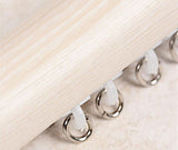 Pine white Decor 2 curtain track closeup