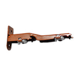 Decor 1 and Decor 2 Double Wall Bracket, Red Oak
