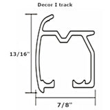 Decor I curtain track set profile