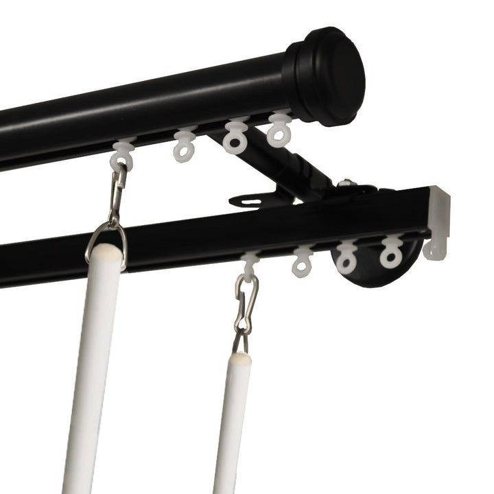 Double Tekno 25/euro track set black