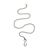 18" drop chain stainless steel with hook