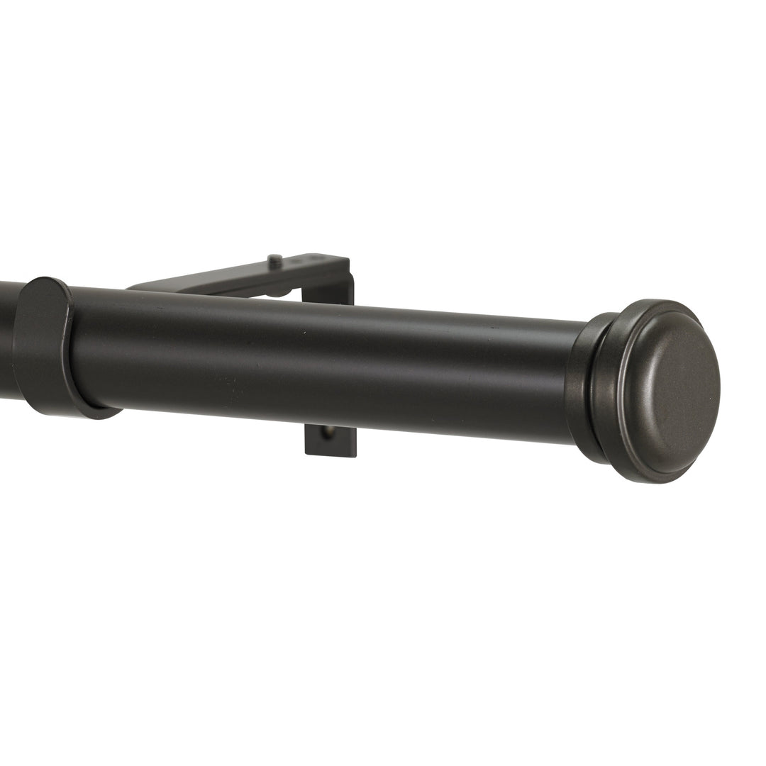 End cap oil rubbed bronze 1 1/8" pole