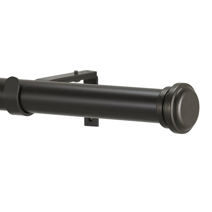 End cap oil rubbed bronze 1 1/8" pole