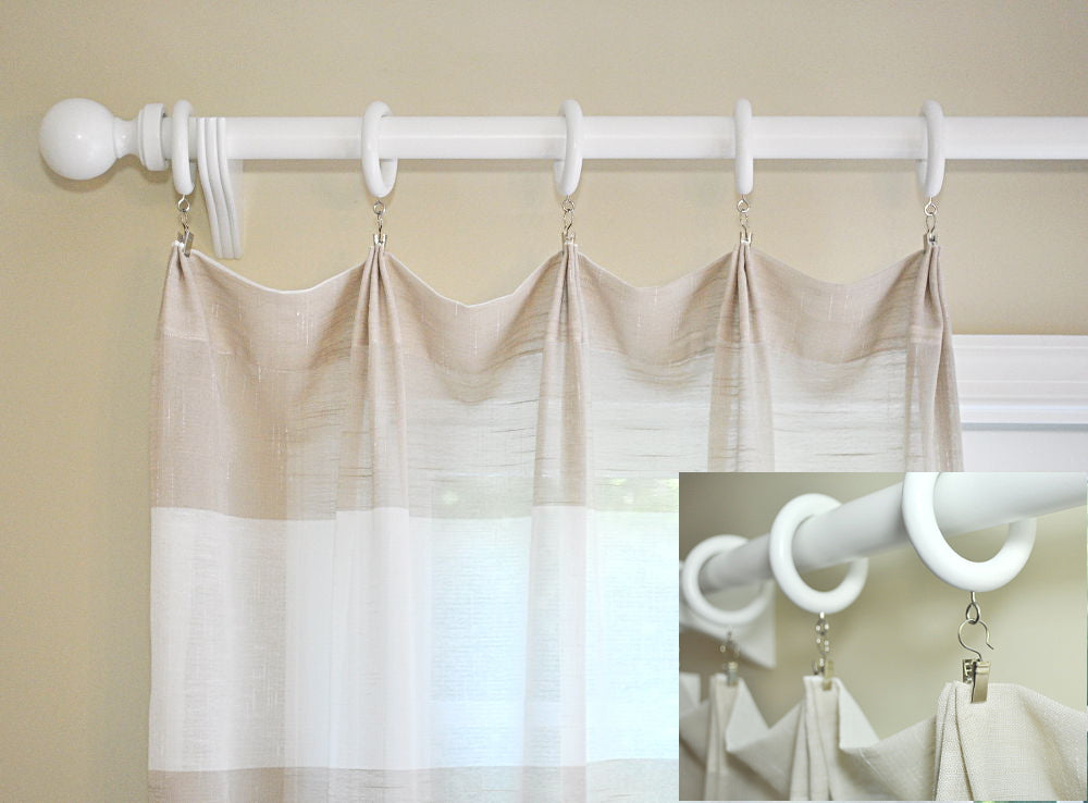 Euro Pleat using Pinch a Pleat clips