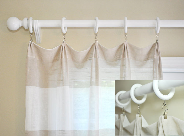 Euro Pleat using Pinch a Pleat clips