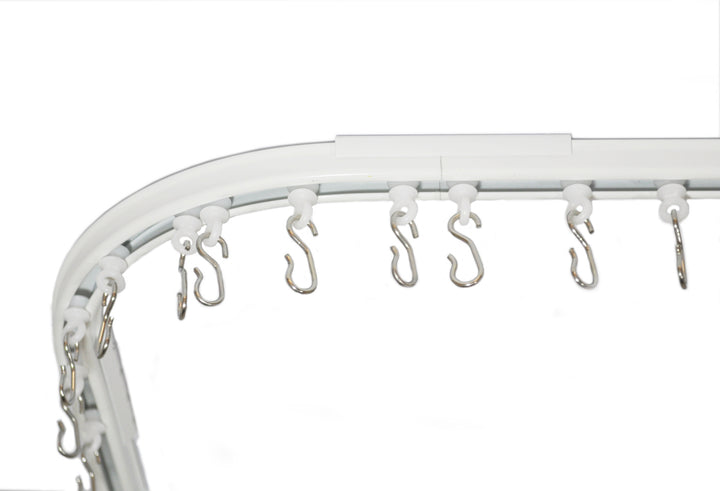 KS track 90 degree bend main white