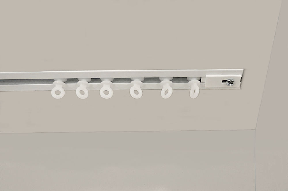 Curtain Track System, Heavy Duty Ceiling Mount Curtain Rods for Windows and Showers, Elegant Curtain Track System, Heavy Duty Ceiling Mount Curtain Rods for Windows and Showers, Elegant