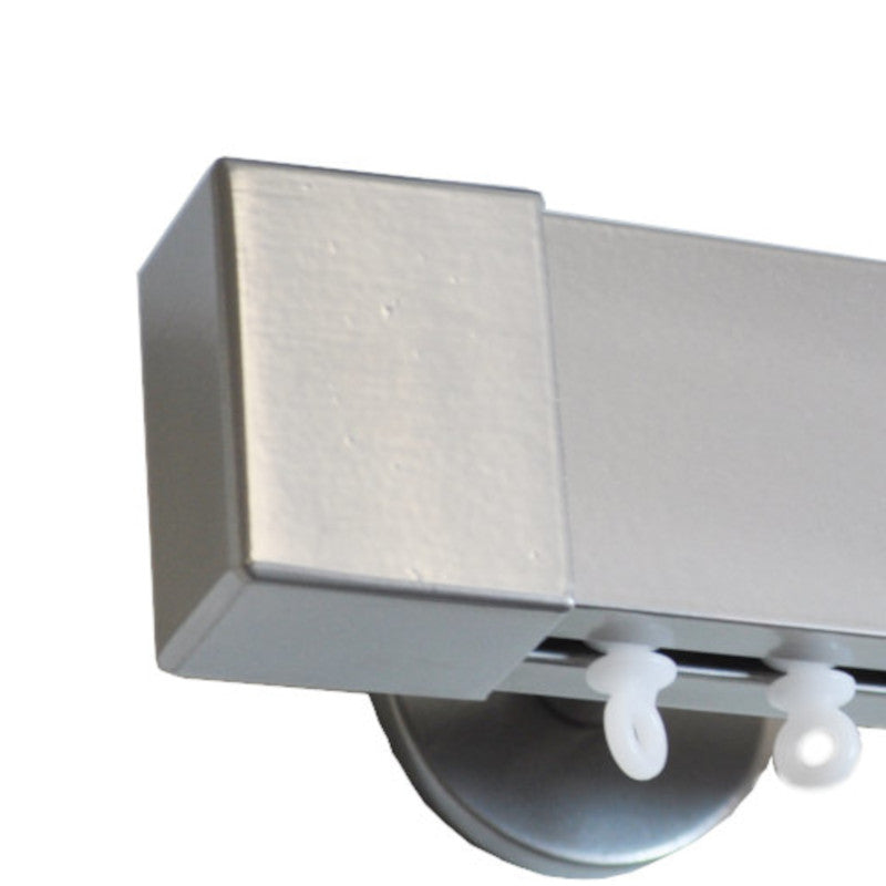 Konture end cap silver