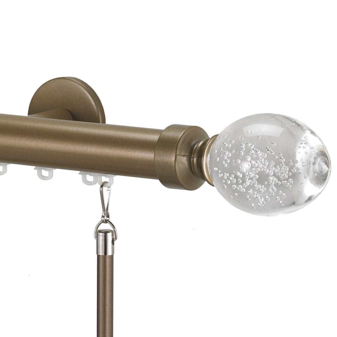 Tekno 25 traverse set, Trans lu finial, champagne