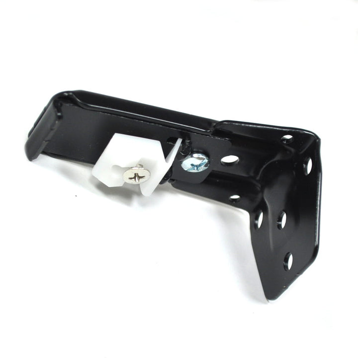 CS black wall bracket for curtain track