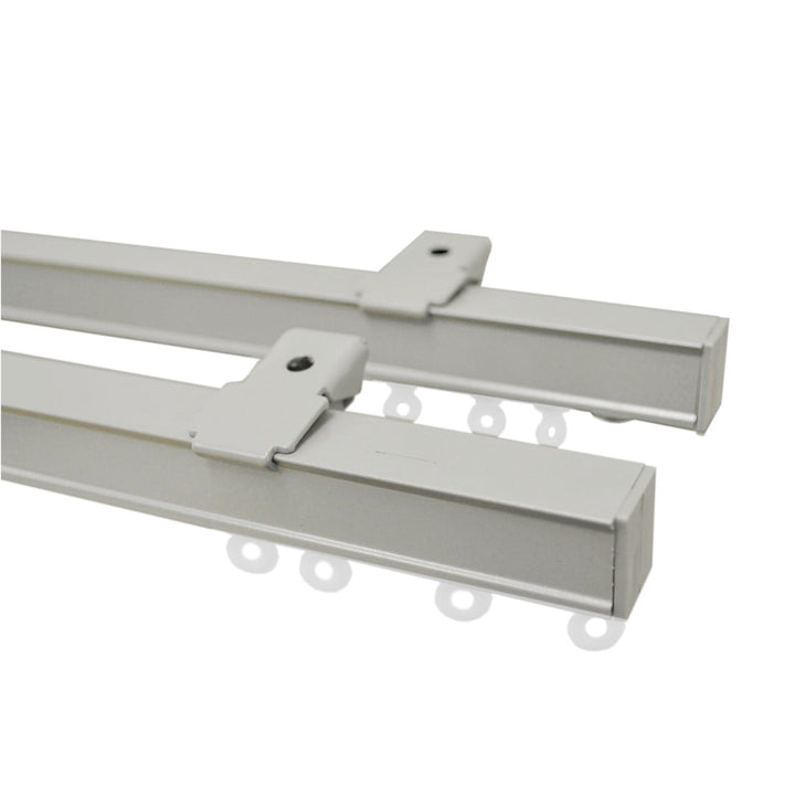 CS double track set gray ceiling mount