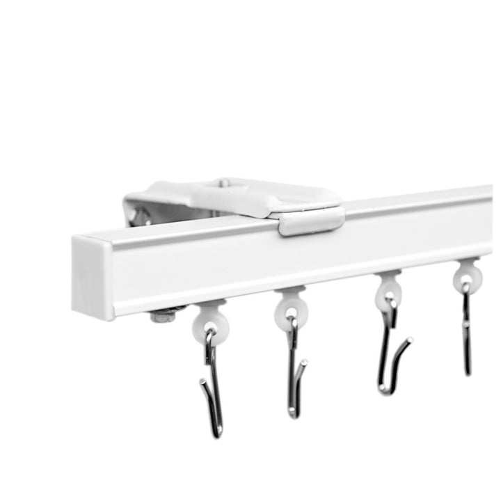CS white curtain drapery track
