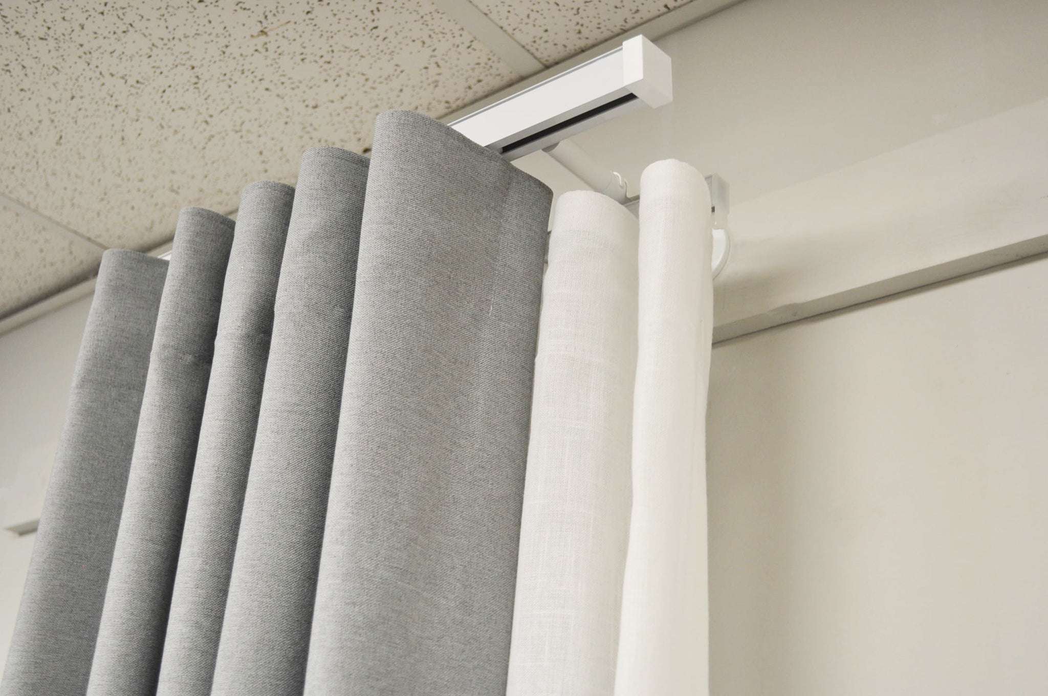 Nexgen/Euro Double Traverse Rod Set – Curtain Rod Connection