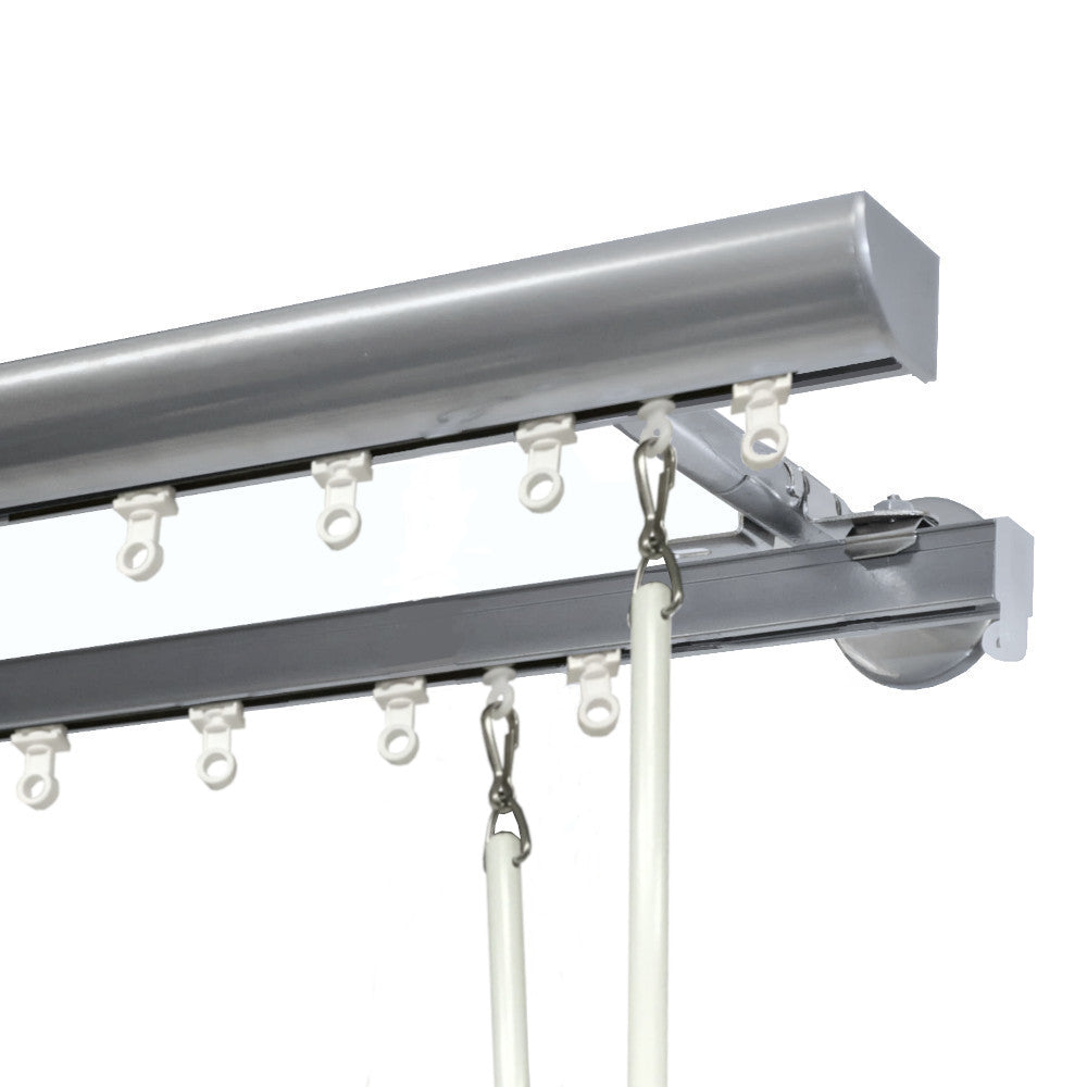 Ripplefold Single/Double Invisible Curtain Track Sets