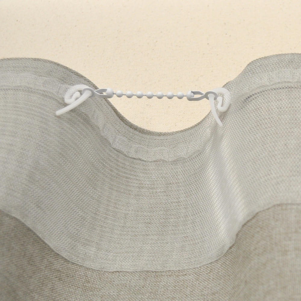 Wave Fold Connecting Chains – Curtain Rod Connection