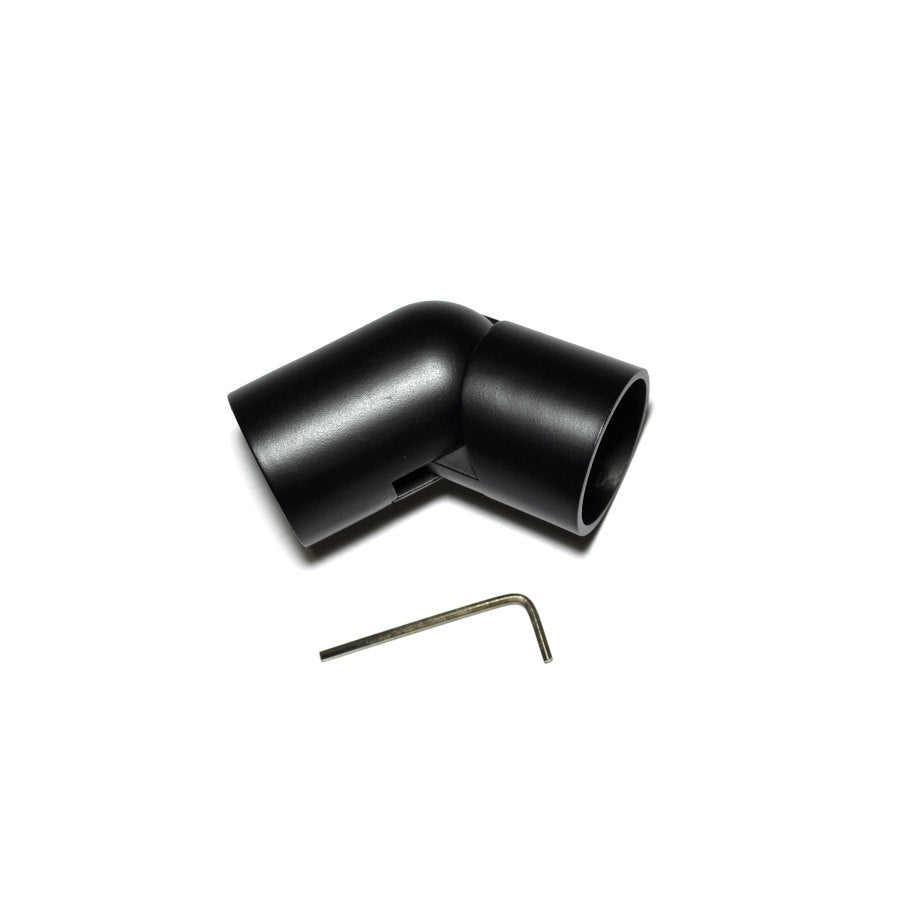 swivel socket for 1 1/8" pole black