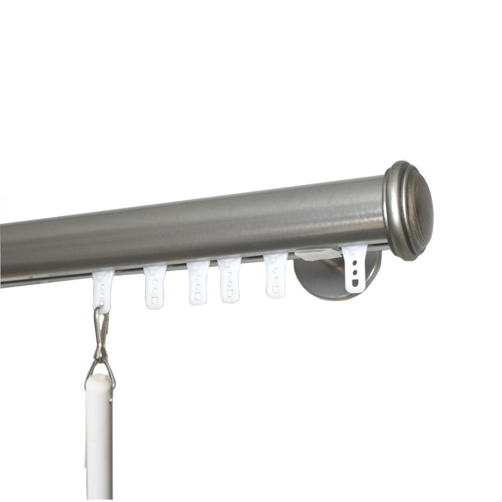 Tekno 40 traverse rod Tappo end cap silver
