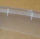 S fold tape with hooks